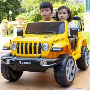 Monster Tyre Jeep for kids , Ride on Jeep for kids , Big Tyres Jeep for kids