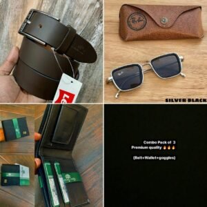 Sunglasses Combo With Belt And Wallet